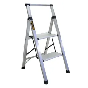 2-Steps Ultra-Flat Aluminum Stepstool