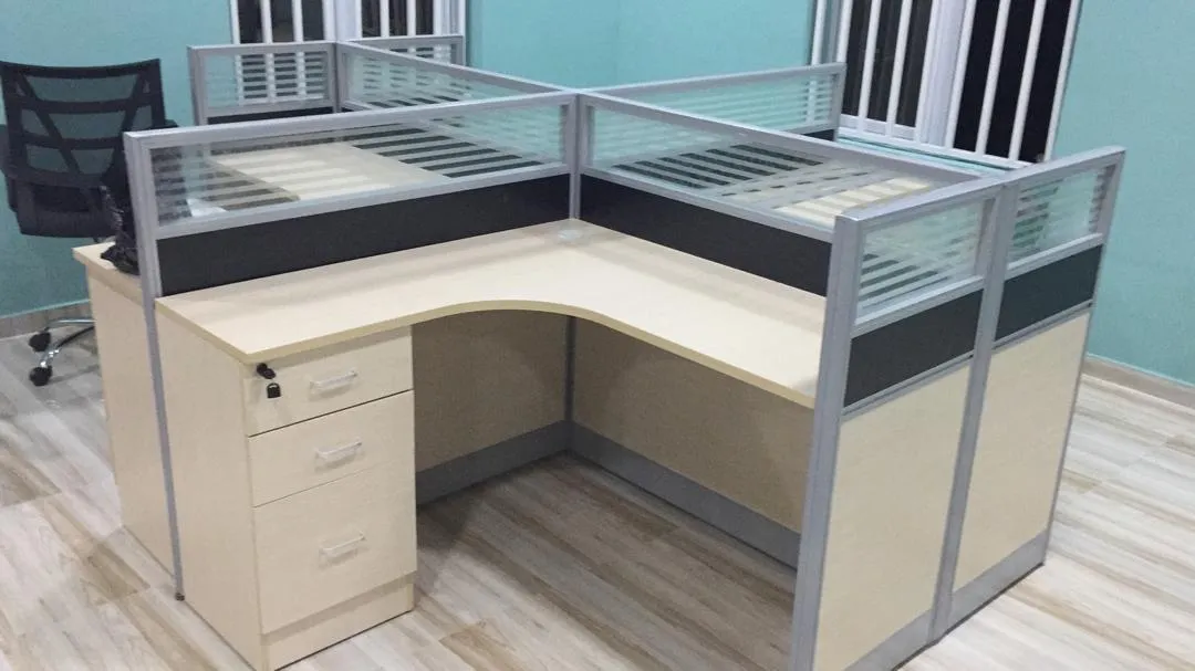 4 Seater Cubicles Workstation