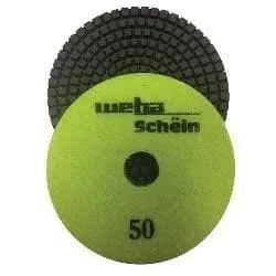 5 Inch Weha Schein Diamond Polishing Pads 3.0 mm Thick