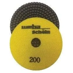 5 Inch Weha Schein Diamond Polishing Pads 3.0 mm Thick