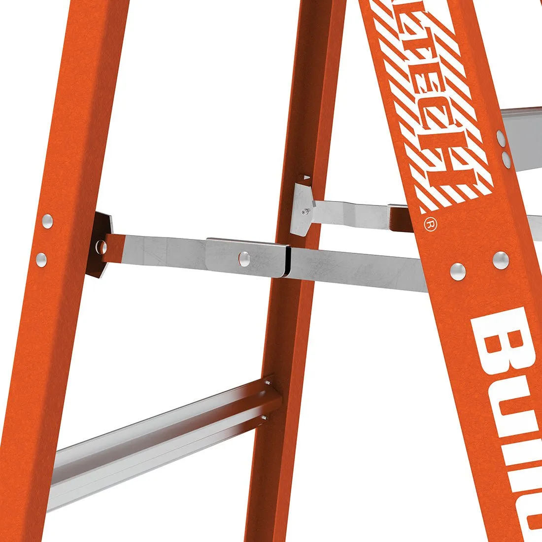 6′ Buildman™ Fiberglass Stepladder