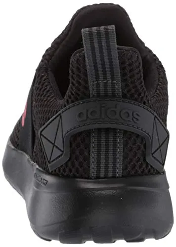 adidas Men Lite Racer Adapt Running Shoe, Black/Grey/Scarlet, 10.5 US