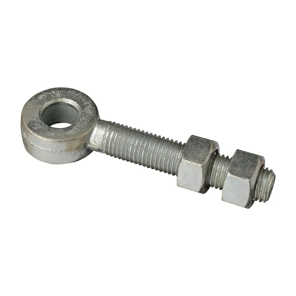 Adjustable Zinc Plated Eye Bolt To Suit 20mm Pin 100mm (4")