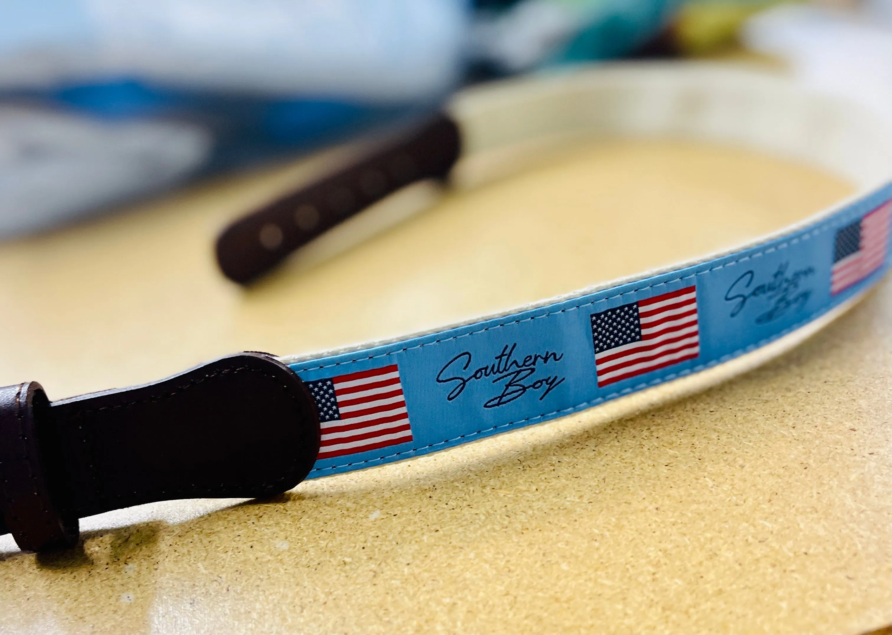 American Flag Southern Boy Belt