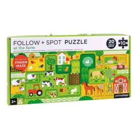 At the Farm Follow   Spot Puzzle