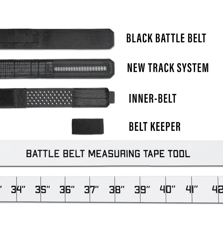 B2 BLACK BATTLE BELT [Complete Kit]