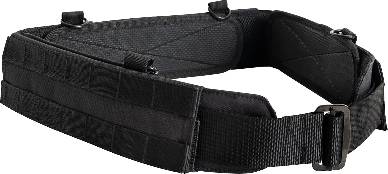 Black - MOLLE Lightweight Low Profile Tactical Battle Belt