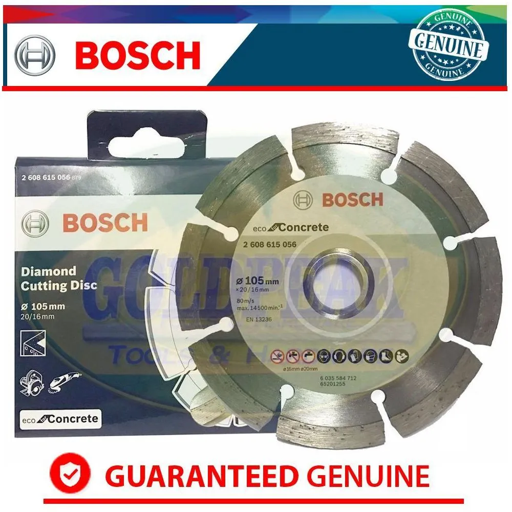 Bosch Diamond Cut Off Wheel 4" for Concrete (ECO)