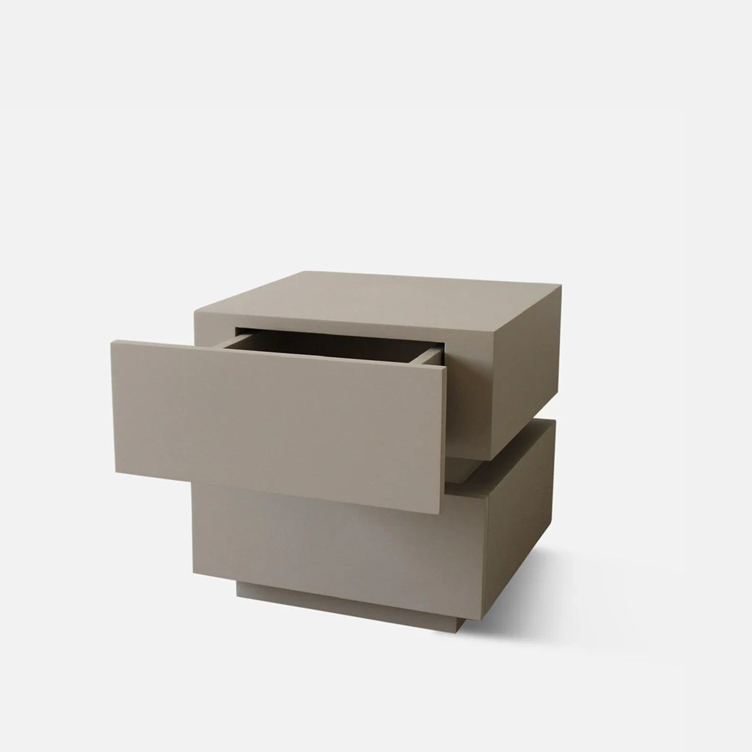 Boxy Bedside Table