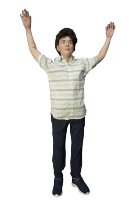 Boy Child Dummy with Loose Link Shoulders