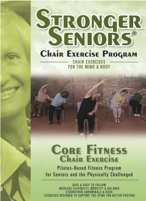 Core Fitness Chair Exercise DVD Video Program