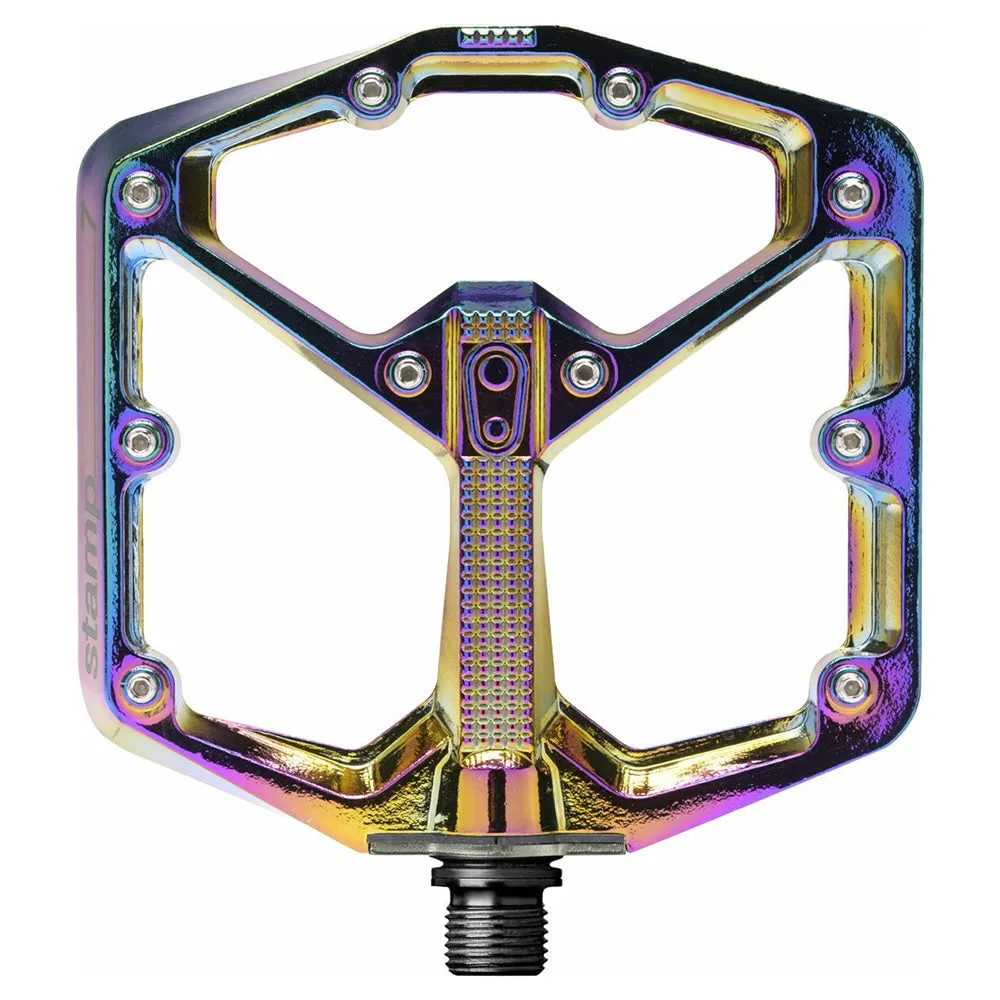 Crank Brothers Stamp 7 Pedals - Oil Slick Edition