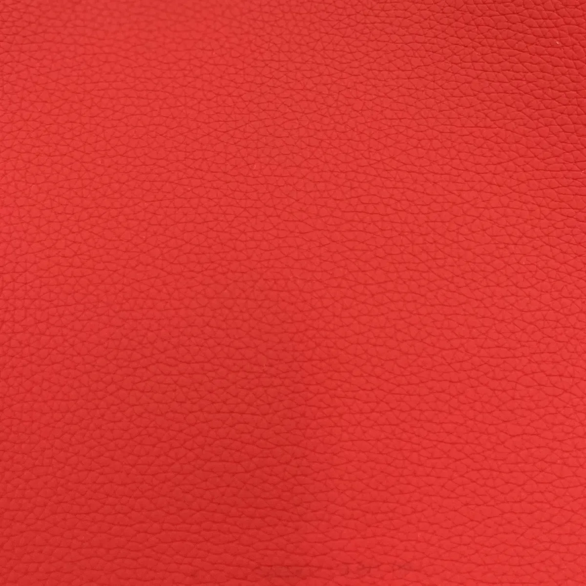 Crimson Red Pebble Grain Textured Faux Leather Vinyl Fabric