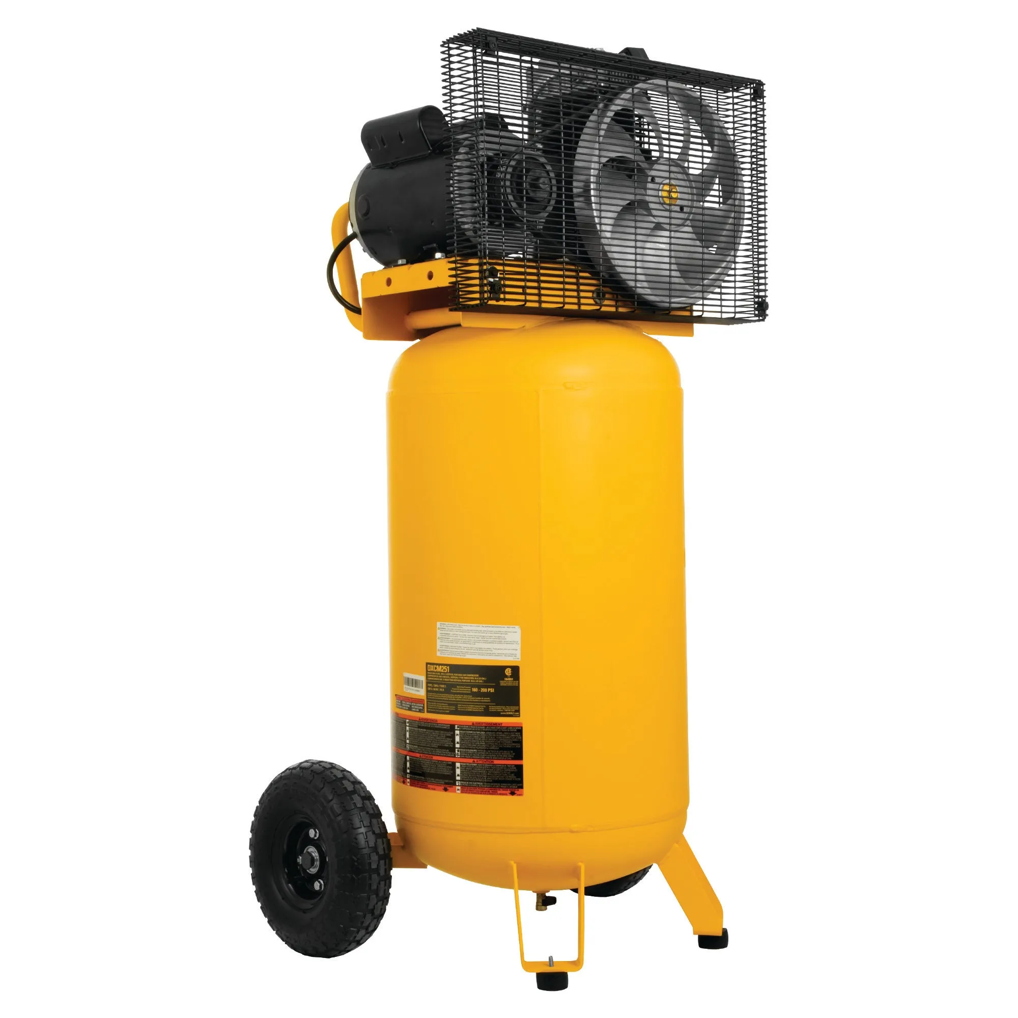 DeWALT DXCM251 25 Gallon 200 PSI Vertical Portable Oil lubed Air Compressor