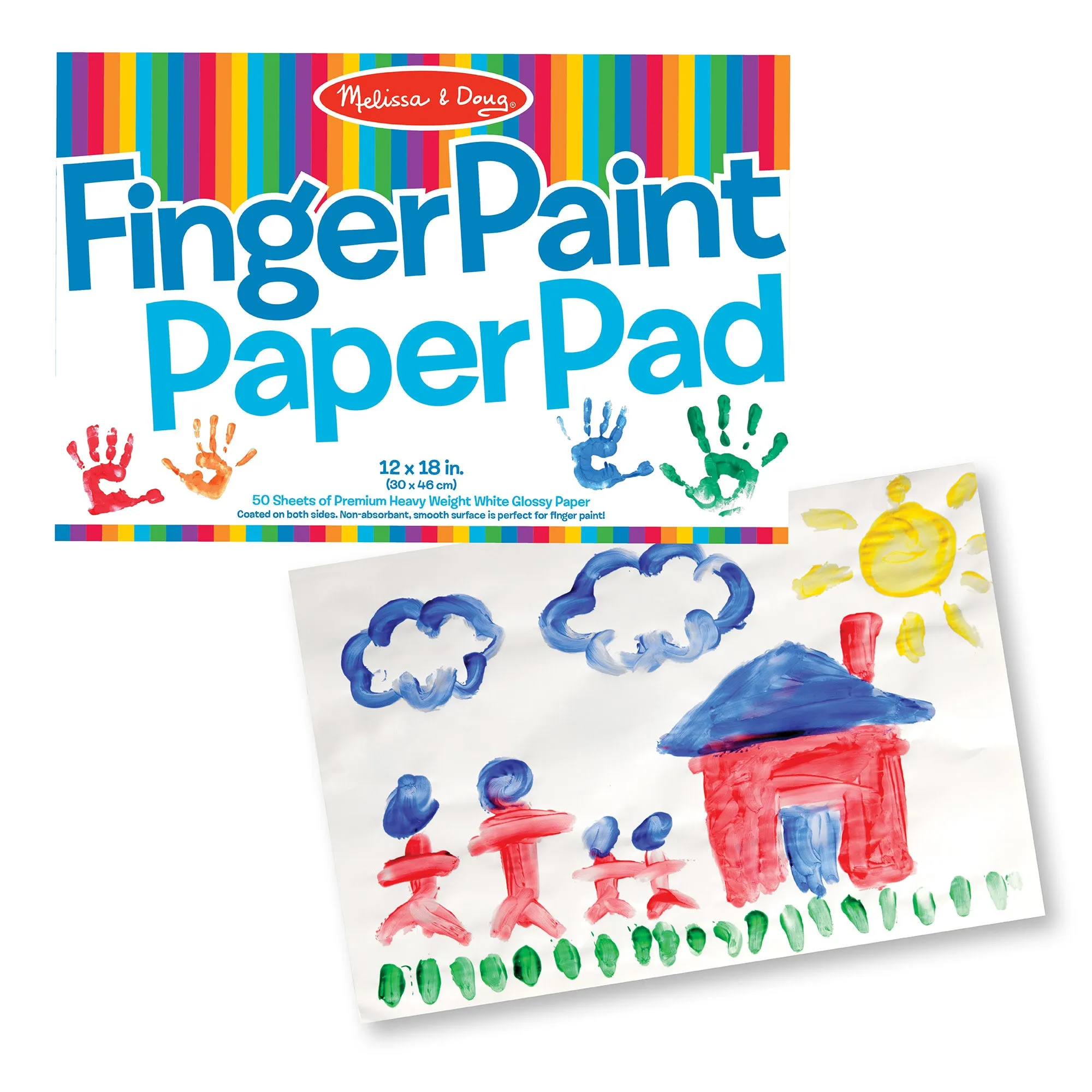 Finger paint Paper Pad