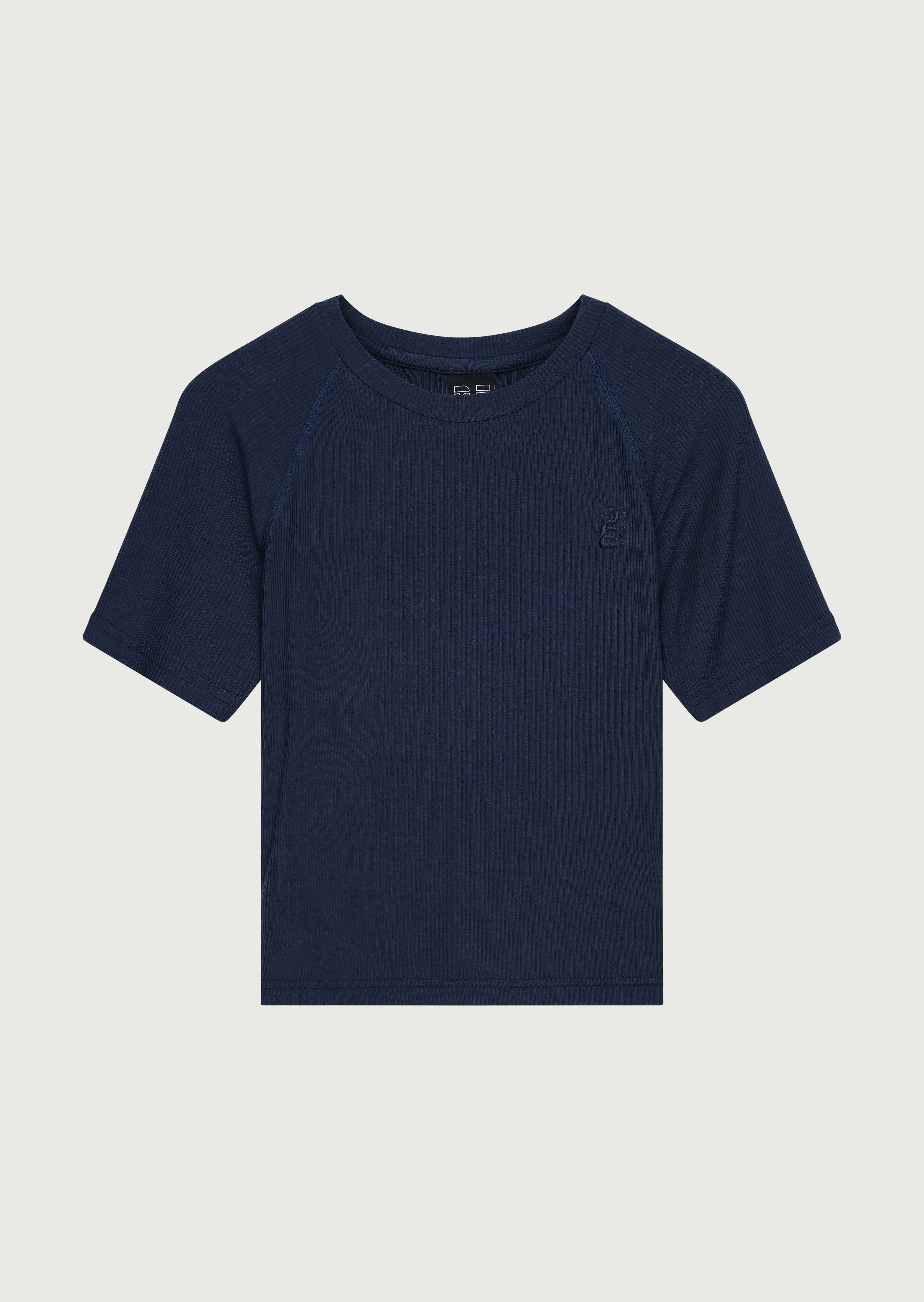 FREE PLAY RIB SS TEE IN DARK NAVY