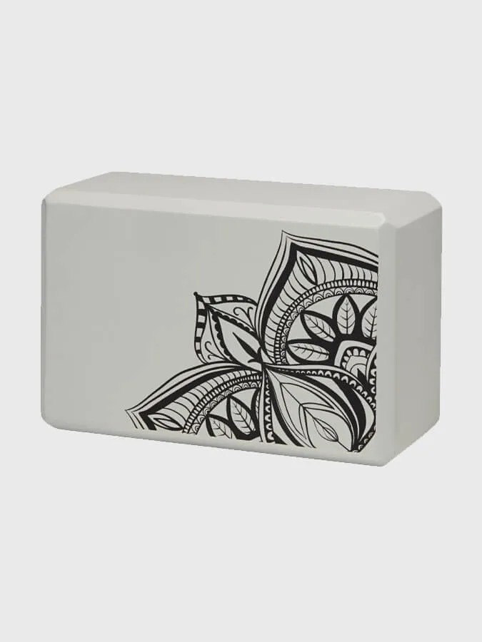 Gaiam Printed Yoga Block