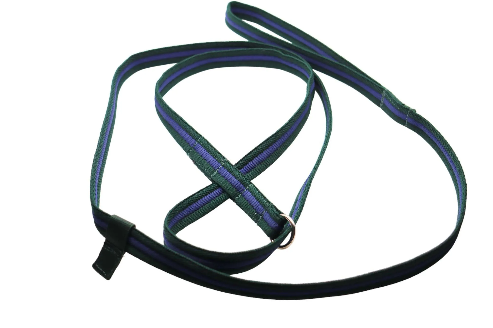 Handmade UK Cushioned Figure-8 Head Harness - Softex Webbing in Vibrant Two-Tone Colors