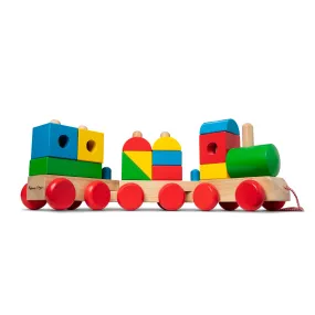 Jumbo Wooden Stacking Train – Classic