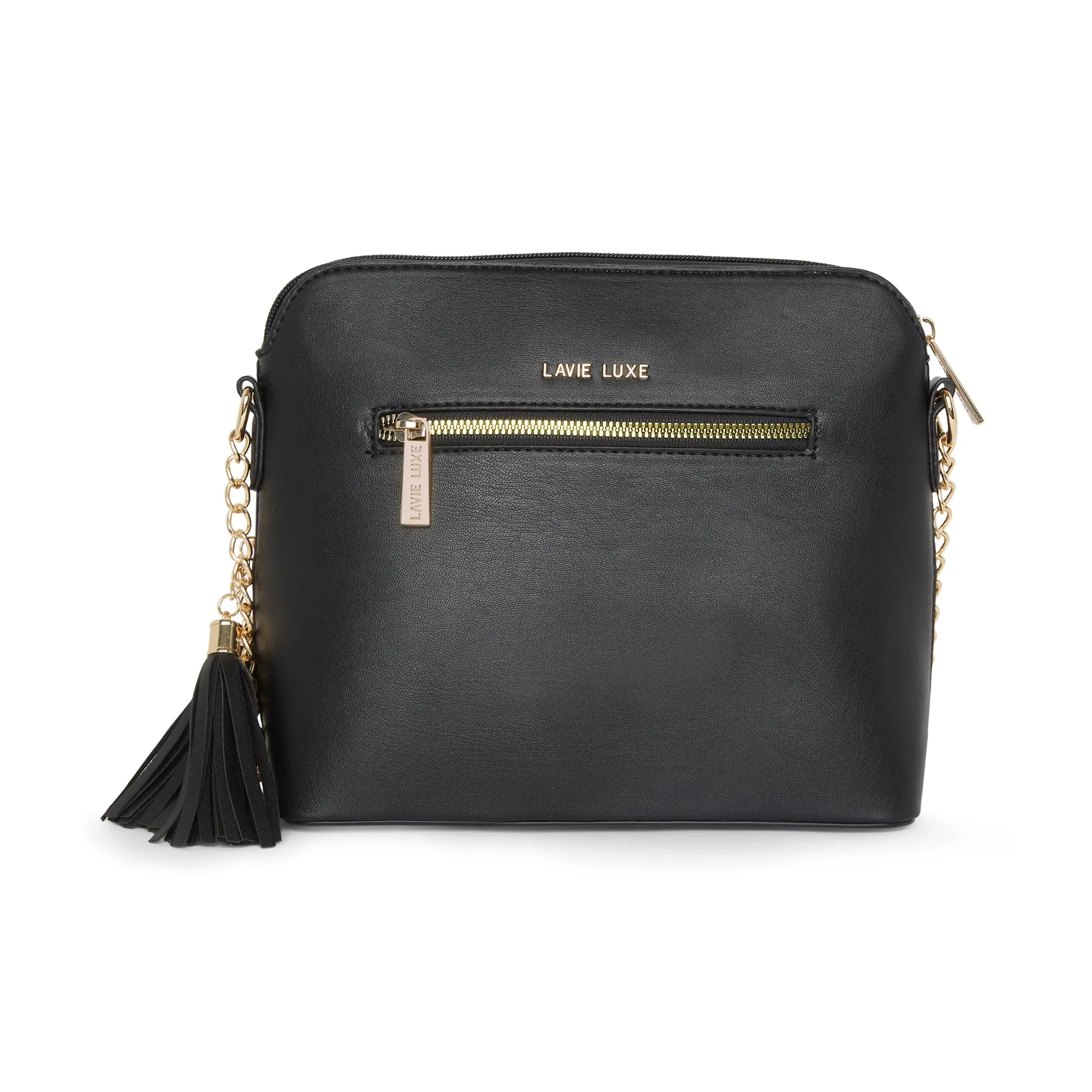 Lavie Luxe Black Medium Women's Tiara Sling Bag