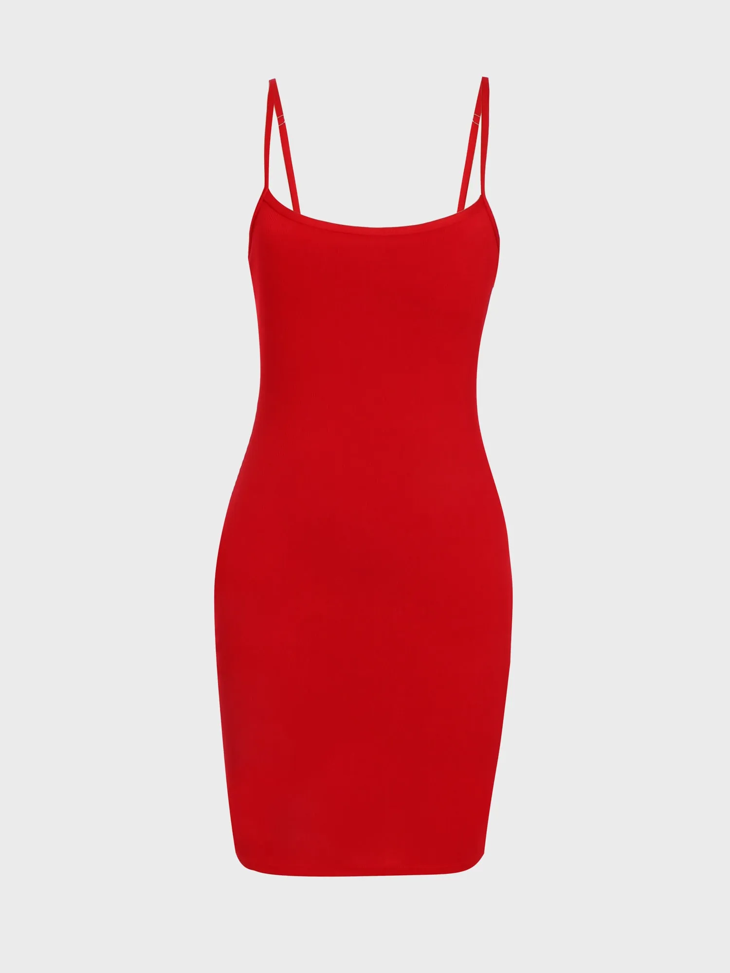 Midsize Goddess Mini Slip Dress With Built-in Shapewear