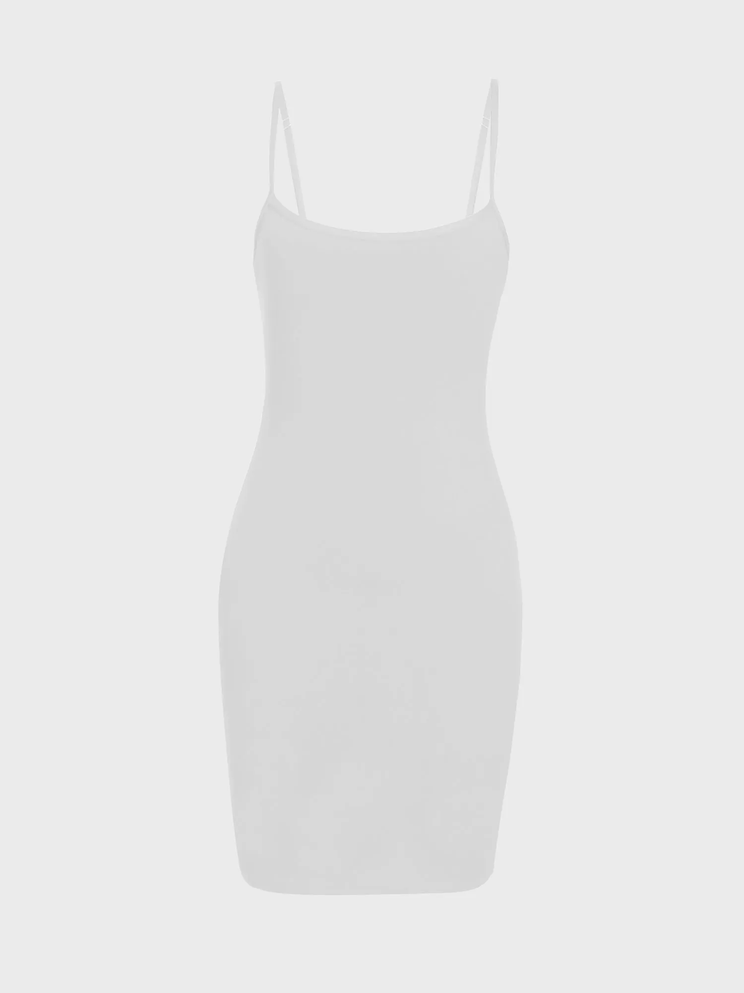 Midsize Goddess Mini Slip Dress With Built-in Shapewear