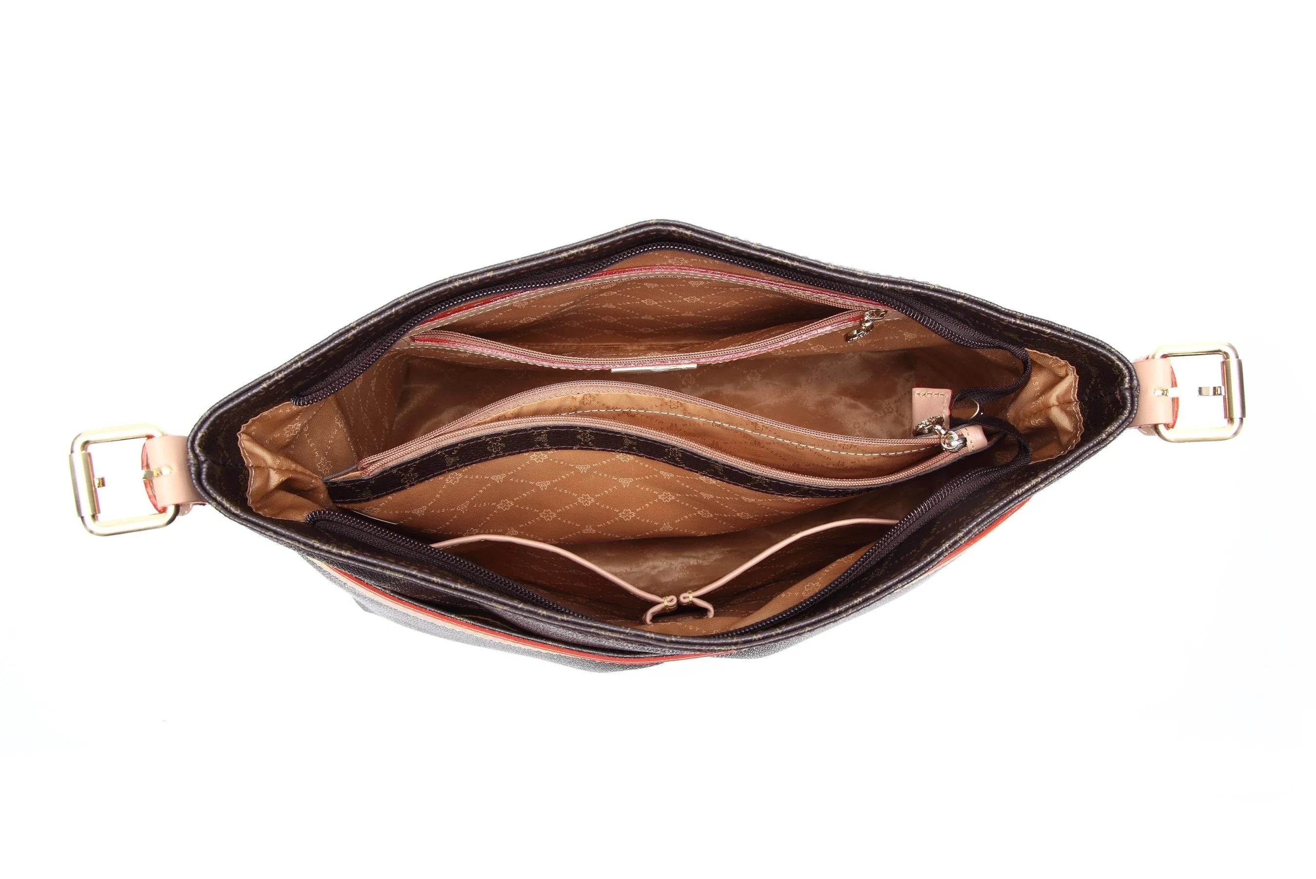 Misty Roaring Elegance Leather Purse