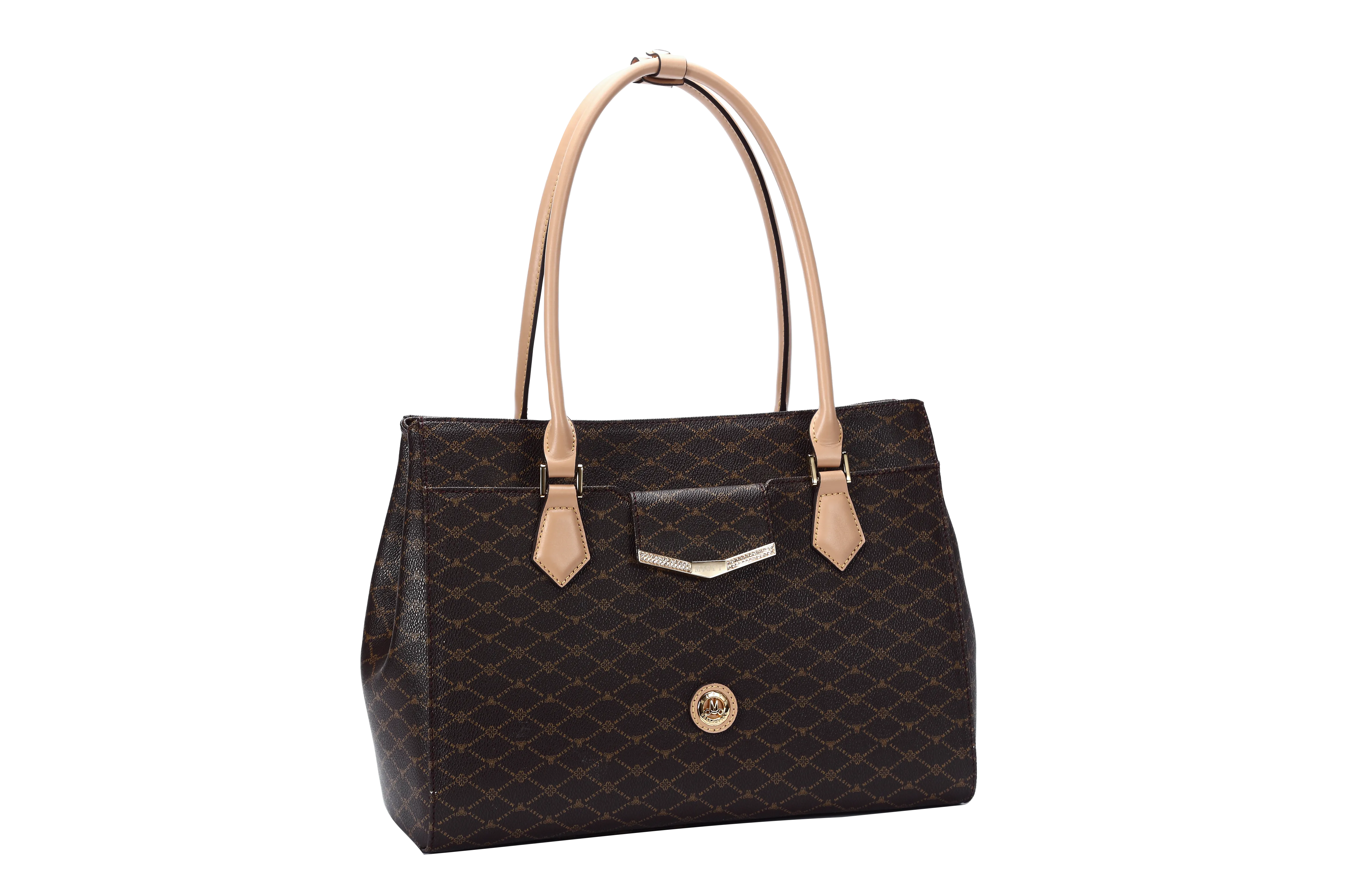 Misty Souverain Style Leather Handbag