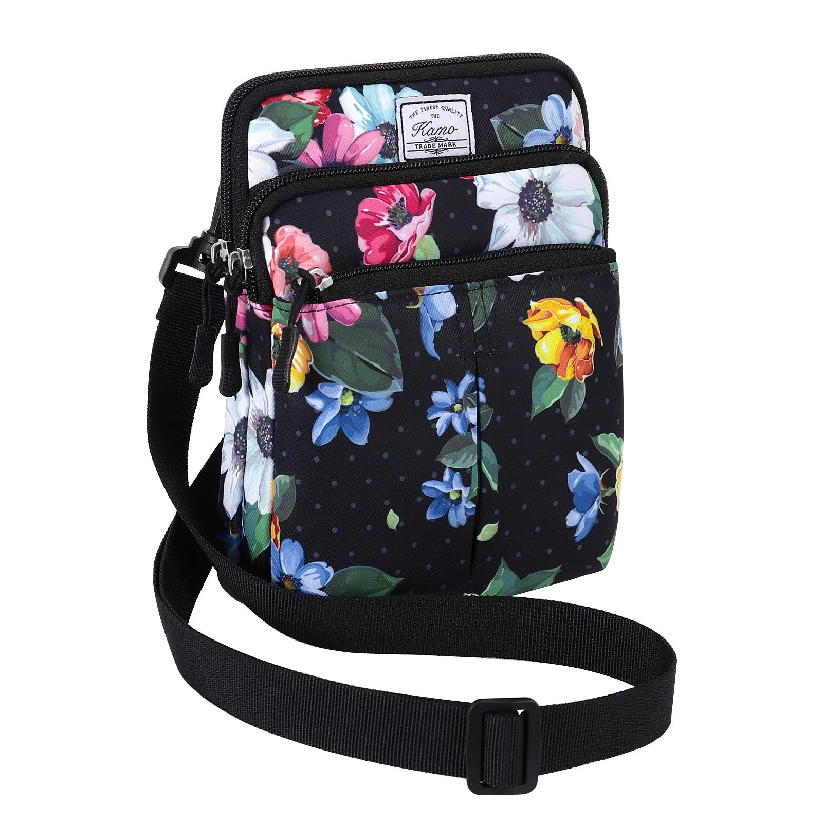 Multifunction Phone Bag Crossbody Bag For Women With 2 adjustable straps