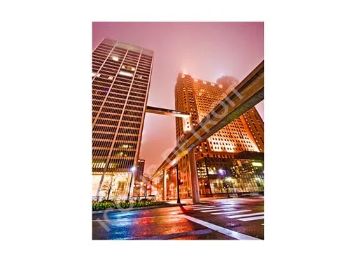 People Mover at Night Luster or Canvas Print $35 - $430