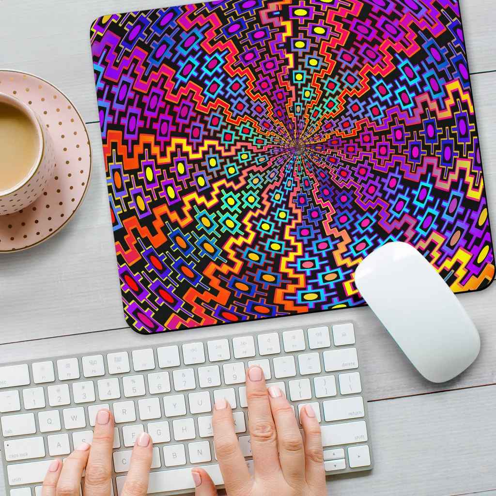 Rainbow Flow Mouse Pad