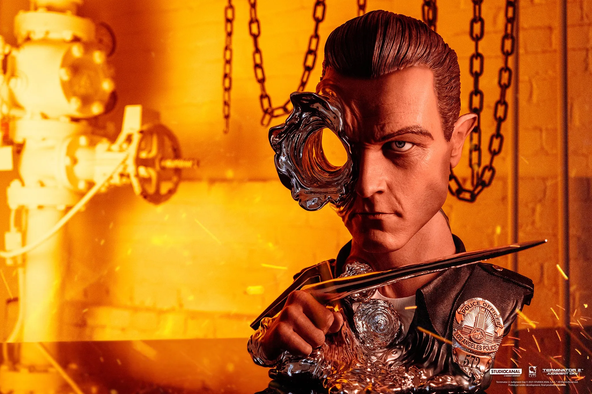 Terminator 2 T-1000 Art Mask Deluxe Edition