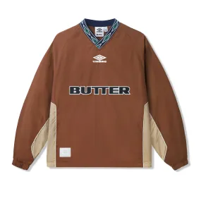 Training Pullover, Chocolate / Tan