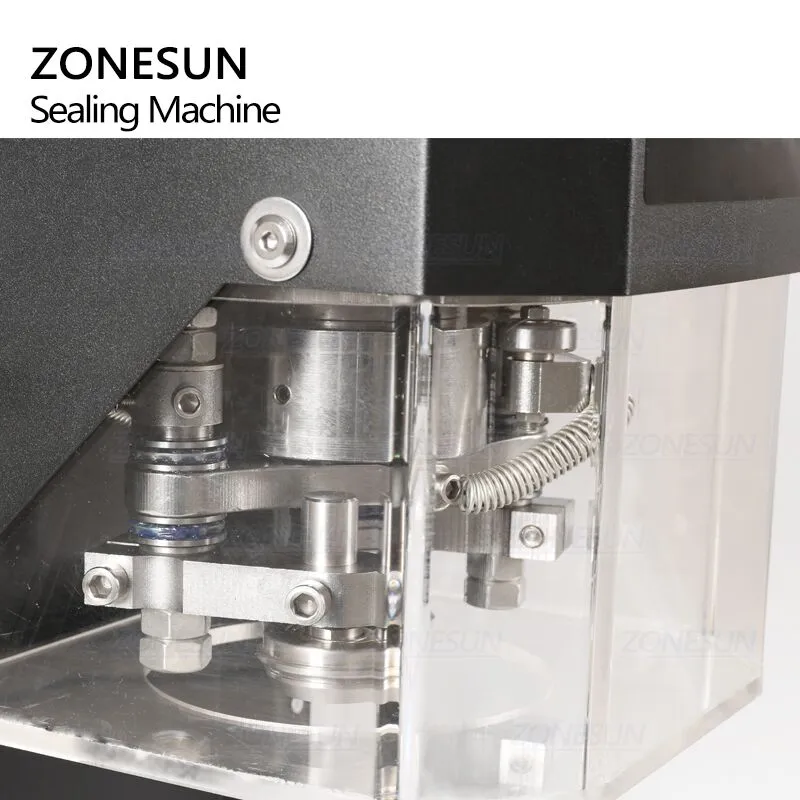 ZONESUN 55mm Intelligent Can Seamer Bottle Sealing Machine